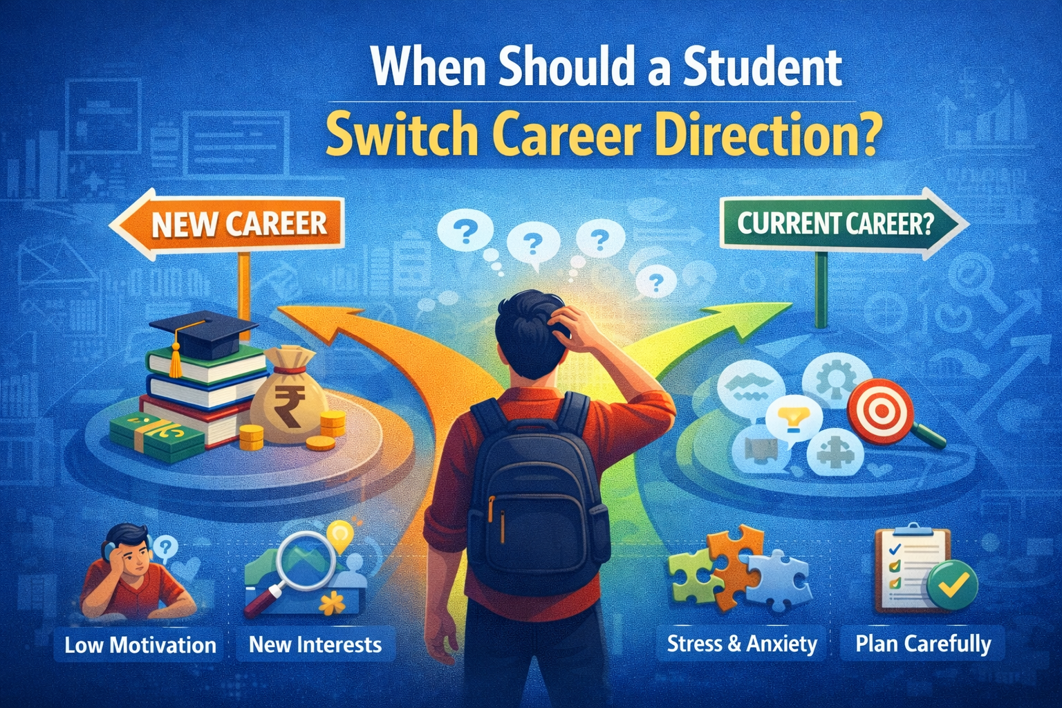 why should a student switch career direction