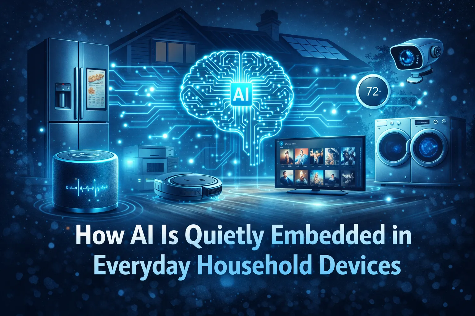 How AI Is Quietly Embedded in Everyday Household Devices