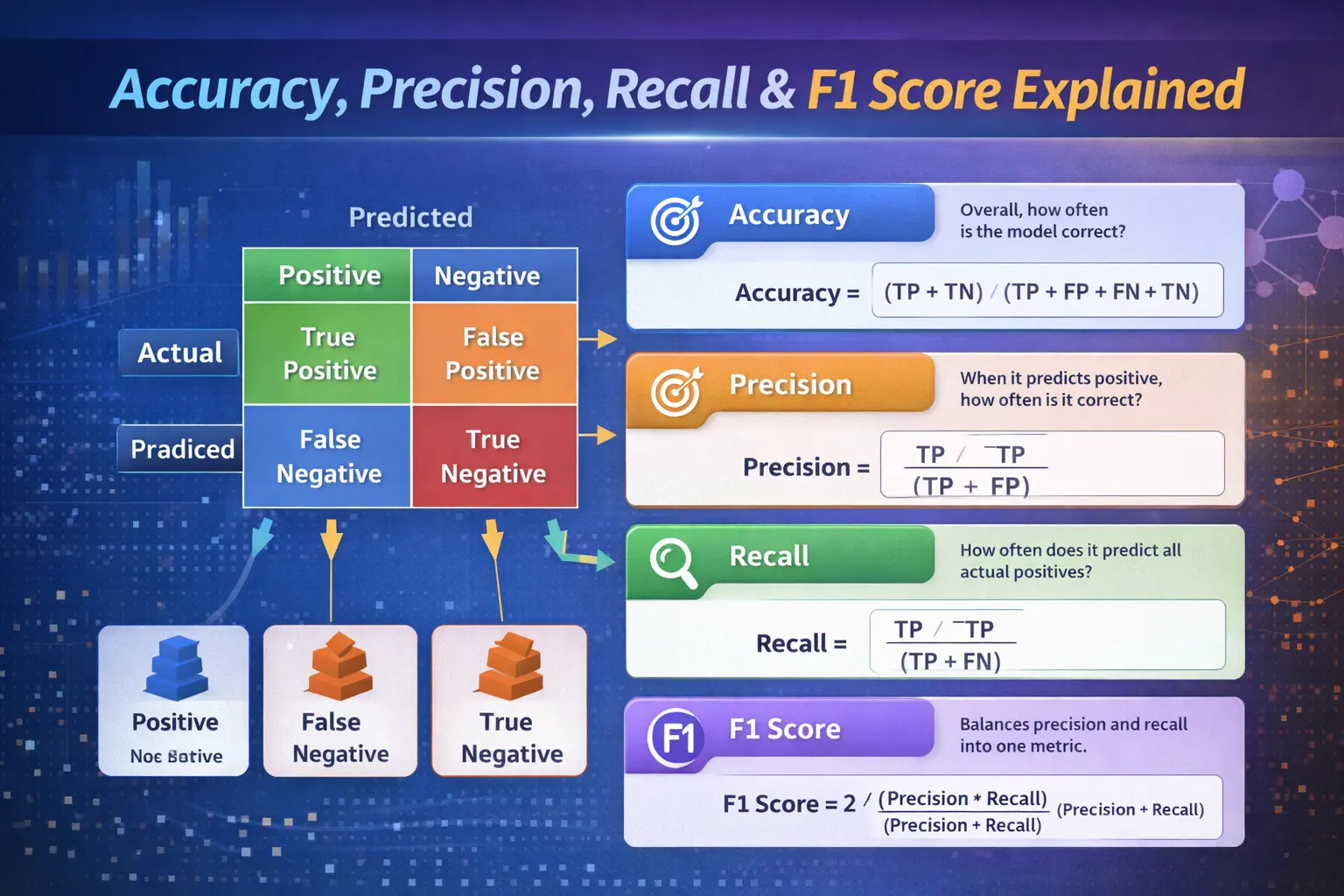 What is Model Accuracy, Precision, Recall, and F1 Score?