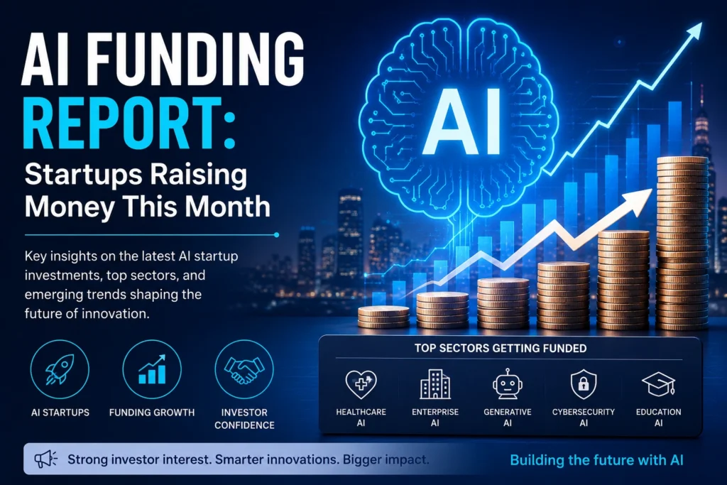 AI Funding Report: Startups Raising Money This Month